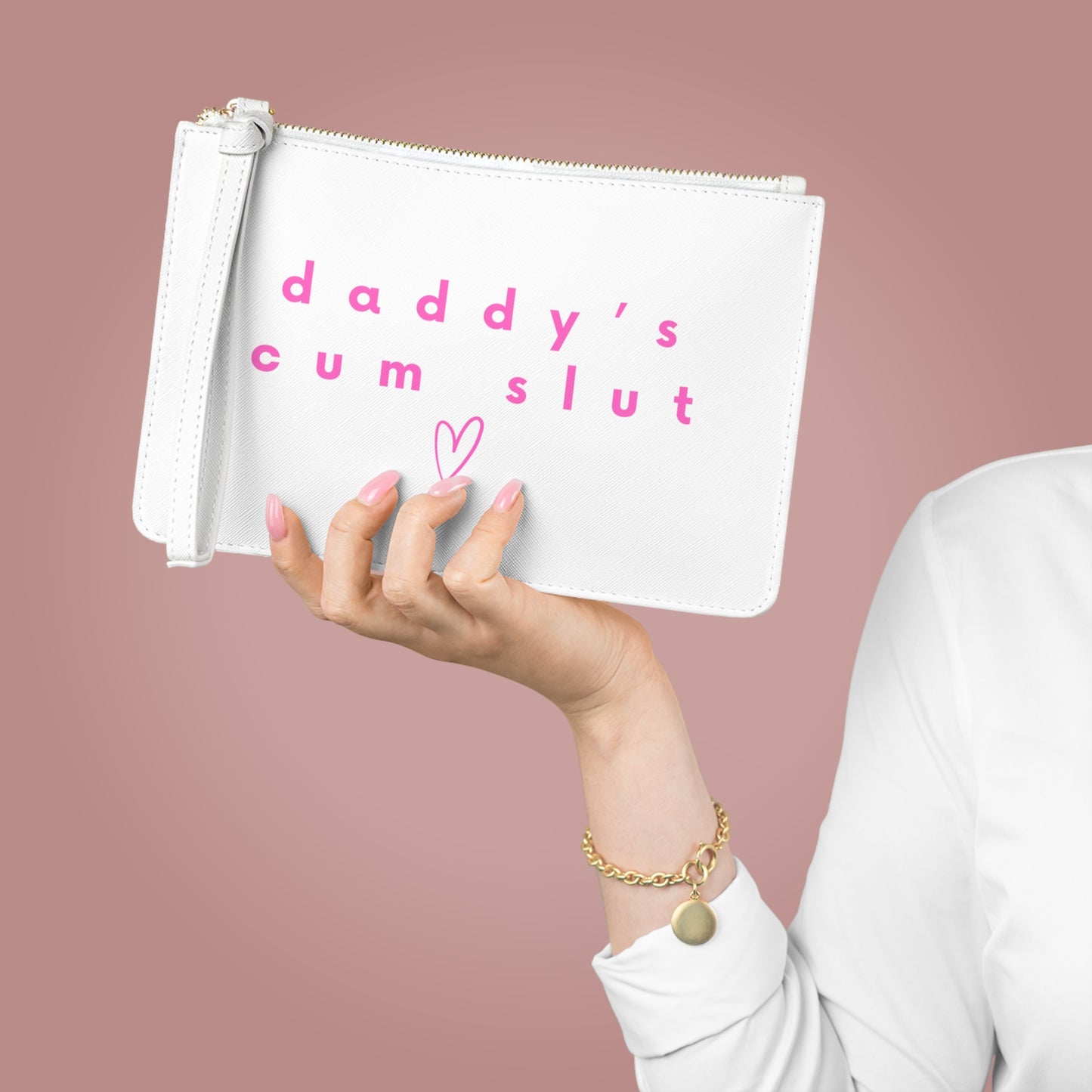 Daddy's Cum Slut Clutch Bag