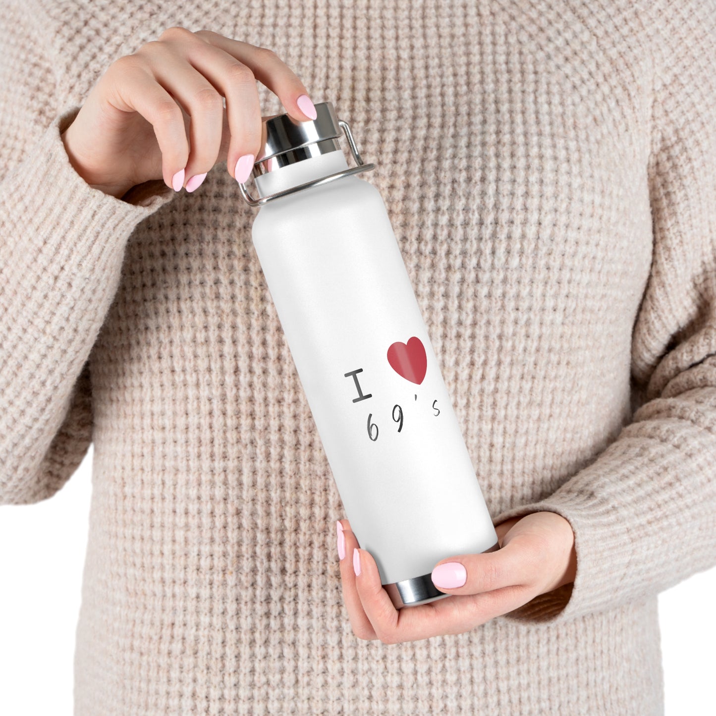 I love 69s Water Insulated Bottle,