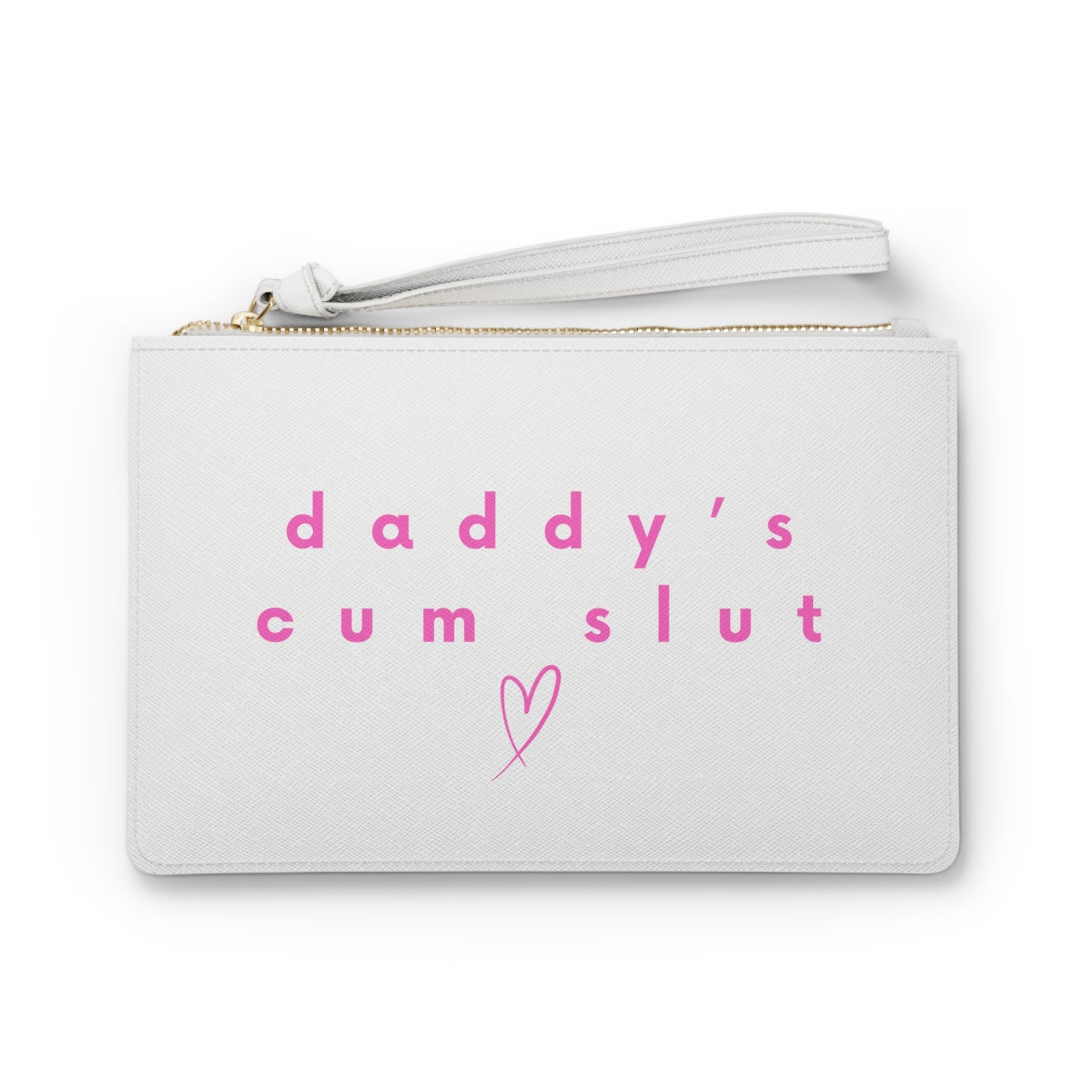 Daddy's Cum Slut Clutch Bag